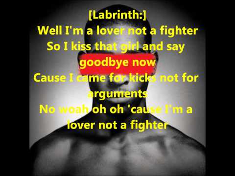 Tinie Tempah - Lover Not A Fighter ( Lyrics On Screen )