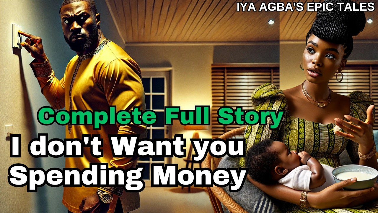 FULL STORY:👉 HIS WIFE RESTRICTED him from ENJOYING his WEALTH. #africanfolktales #africantales