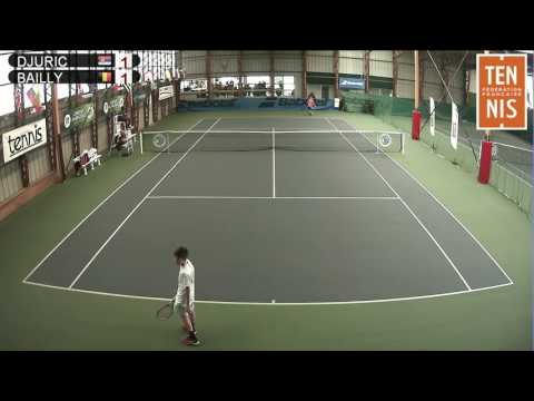 DJURIC (SRB) vs BAILLY (BEL) - Open Super 12 Auray Tennis - Court 2