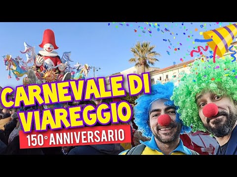 Carnevale di Viareggio - 150° anniversario, una bella giornata in maschera