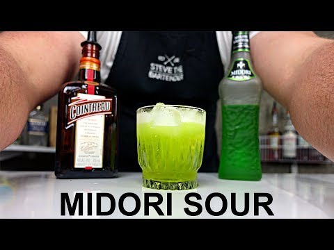Midori Sour Cocktail Recipe + NEW VIDEO SETUP!!
