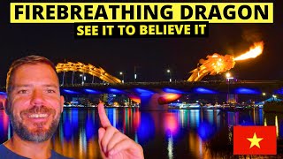 Da Nang, DRAGON BRIDGE Vietnam 🇻🇳 🔥 A FIRE-BREATHING Dragon You MUST See to BELIEVE!