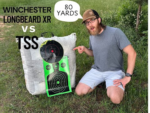 TSS vs Winchester long beard XR  at 80 yards!!!