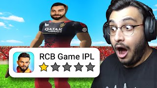 I PLAYED WORST RATED IPL GAMES FROM PLAYSTORE