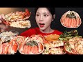 Lobster Crab Grilled In Butter Mukbang ASMR