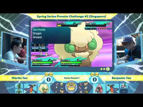 VGC17 Spring series PC#2 Swiss R1: Martin Tan vs Benjamin Tan