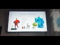 Monsters Inc 2009 UK Blu Ray Menu Walkthrough European French Option