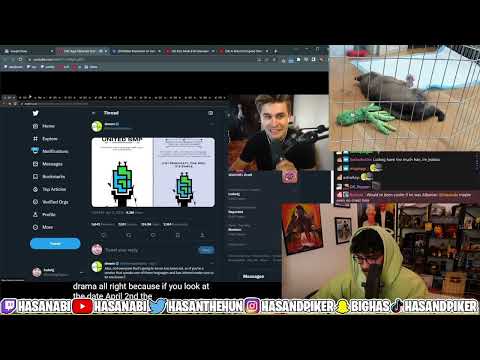 Hasanabi Daily - Hasan Reacts to the Dream and Quackity Drama | Minecraft
