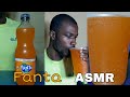 Satisfying Fanta ASMR Drinking