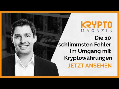 Die 10 schlimmsten Fehler im Umgang mit Kryptowährungen - Bitcoin und Co.