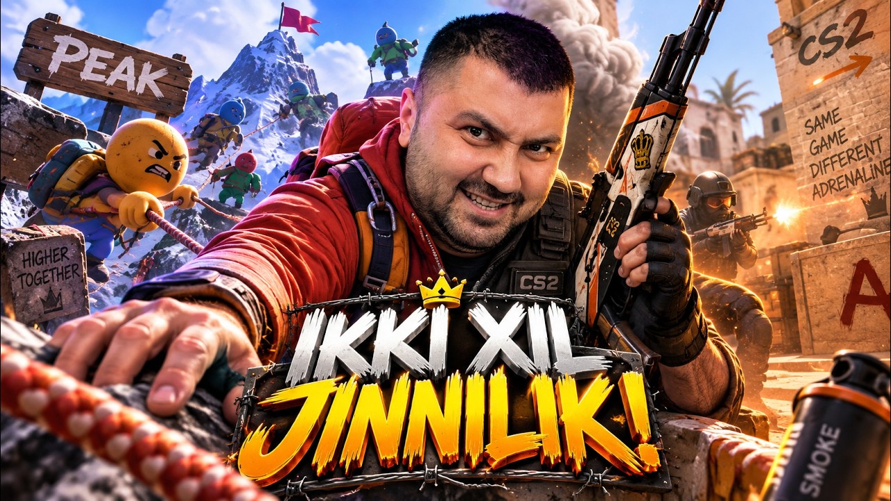 🔥 IKKI XIL JINNILIK! ➜ PEAK + CS2 (LIVE)