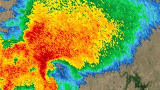 2019 San Angelo, Texas Supercell Radar Loop