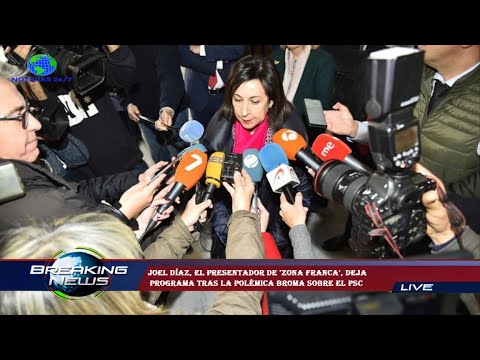 Joel Díaz, el presentador de 'Zona Franca', deja  programa tras la polémica broma sobre el PSC