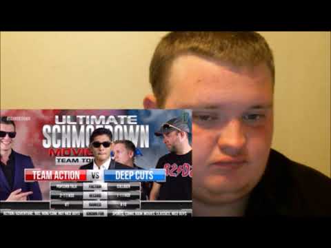 ultimate schmoedown team tournament reaction deep cuts vs team action