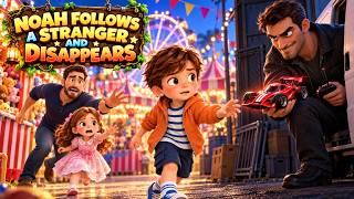 Noah Follows a Stranger and DISAPPEARS! | The Toy Seller Mystery | Kids Story