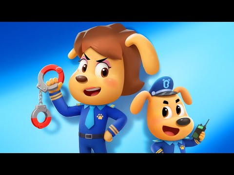 I Want to Be A Police Officer | 🌊 WaterCity Mystery | Sheriff Labrador | Kids Cartoon | BabyBus