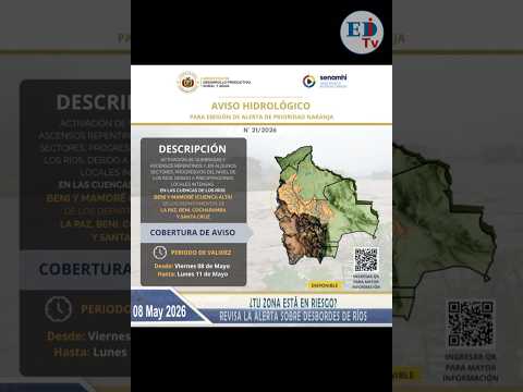 ¿Tu zona está en riesgo? Revisa la alerta sobre desbordes de ríos