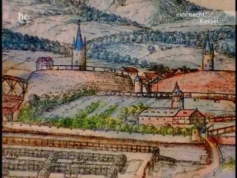 Stadtansicht von Kassel um 1572