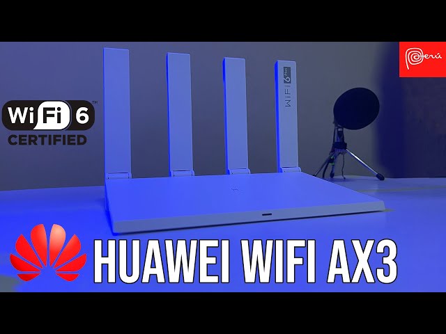 Vídeo relacionado con HUAWEI AX3 New Enrutador, Wi-Fi 6 Plus de Banda Dual 3000 Mbps, Blanco
