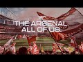 THE ARSENAL. ALL OF US. THANK YOU, GOONERS ❤️