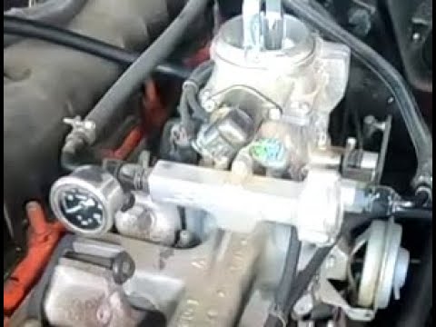 Holley sniper bbd on the 1980 CJ5 walk through