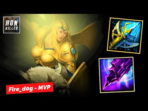 HoN Valkyrie STAFF OF THE MASTER with SPELLSHARDS - MVP