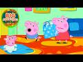 Peppa Pig Plays THE FLOOR IS LAVA Saving Baby Evie Adventure Tales Full Episodes 20 Mins