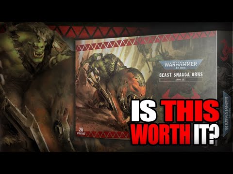 Pass or Fail: Beast Snagga Orks Army Box: Unboxing & Build Warhammer 40k