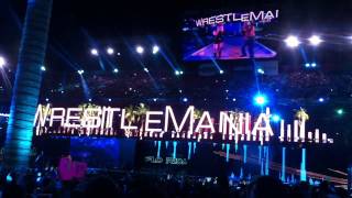 John Cena vs. The Rock - WrestleMania 28 Main Event Entrances