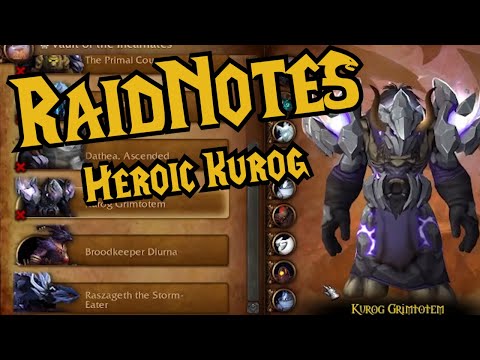 RaidNotes: Heroic Kurog Grimtotem - a FAST and EASY Guide for Raid Progression - WoW Dragonflight