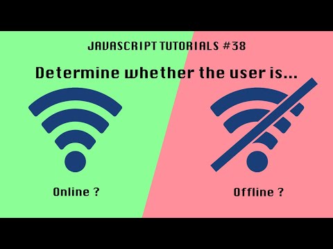 Determine Internet Connectivity Using Js Javascript Tutorials Web Development Tutorials