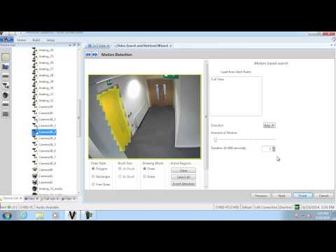 victor and VideoEdge Training - Motion Search