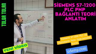 👍Siemens PLC PNP Bağlantı Teori Anlatım ✴️Siemens S7-1200 İle Otomasyo