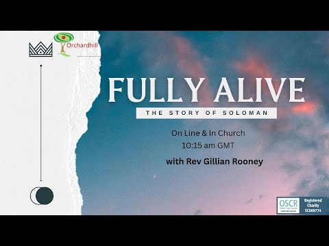 Sunday Family  Worship  with Rev Gillian Rooney