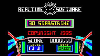 [Amstrad CPC] 3D Starstrike - Longplay