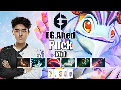 Puck Mid | EG.Abed | WHY YOU CANNOT GIVE ABED PUCK | 7.30c Gameplay Highlights