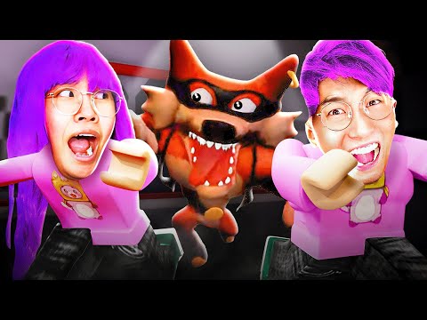 LANKYBOX'S SISTER Playing ROBLOX CLUCKY'S!? (SECRET ENDING + ALL TAPES UNLOCKED!)