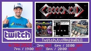 4/30/2023 Commodore Amiga - HOT New Amiga Game Cecconoid w/Guest H0ffman, Cyberpunks 2 Sneak Peek, a
