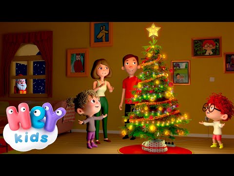 Schmücke den Weihnachtsbaum! 🎄🎅 | Weihnachtslieder für Kinder | HeyKids Kinderlieder TV