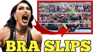 SHOCKING Wardrobe Malfunction! Rhea Ripley vs Iyo Sky & Bianca Belair – What REALLY Happened on WWE