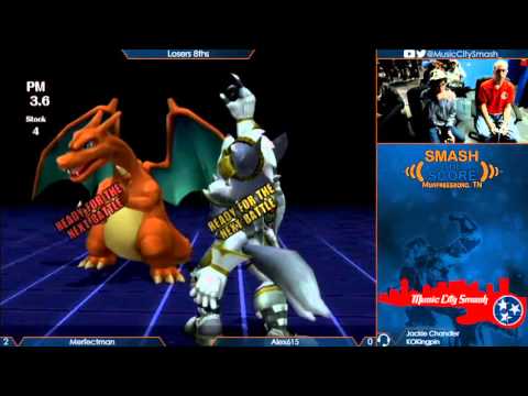 STS10.5 - Merfectman (Charizard) vs Alex615 (Wolf) - Project M Losers 8ths