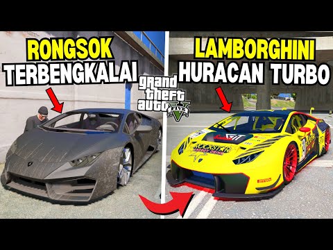 Aku Menemukan Mobil Hypercar Langka Lamborghini Rongsok Terbengkalai di Kota - GTA 5 MOD