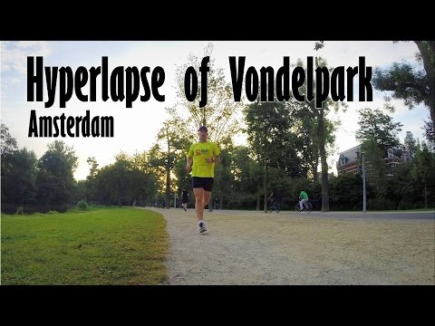 Hyperlapse in Vondelpark, Amsterdam