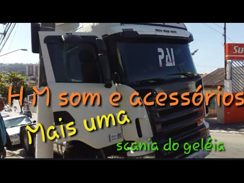 Scania com caixa trio e stetsom  ir 400.4