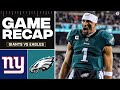 Eagles TAKE DOWN Giants to Advance to NFC CHAMPIONSHIP | CBS Sports HQ