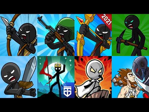 Stick War Legacy vs War Legend vs Modern War vs Hero Wars vs Age of Stick vs King of Stick Gameplay