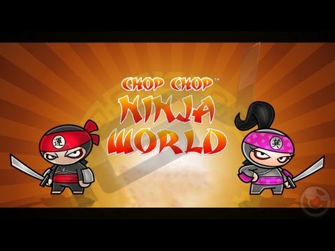 Chop Chop Ninja World - iPhone & iPad Gameplay Video