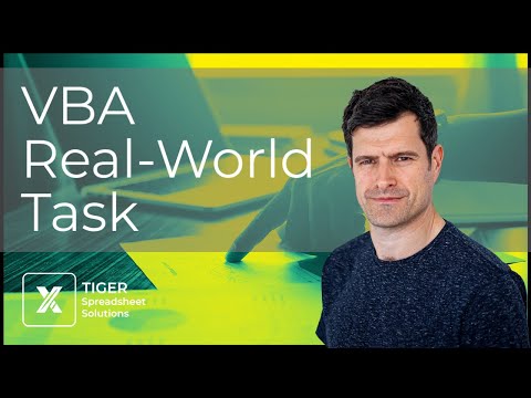 How To Use Excel VBA Code Real Example P9