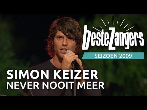 Simon Keizer - Never nooit meer | Beste Zangers 2009