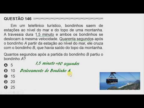 RESOLUÇÃO DA PROVA DE MATEMÁTICA DO ENEM 2017(Professor Dimas) questão 146